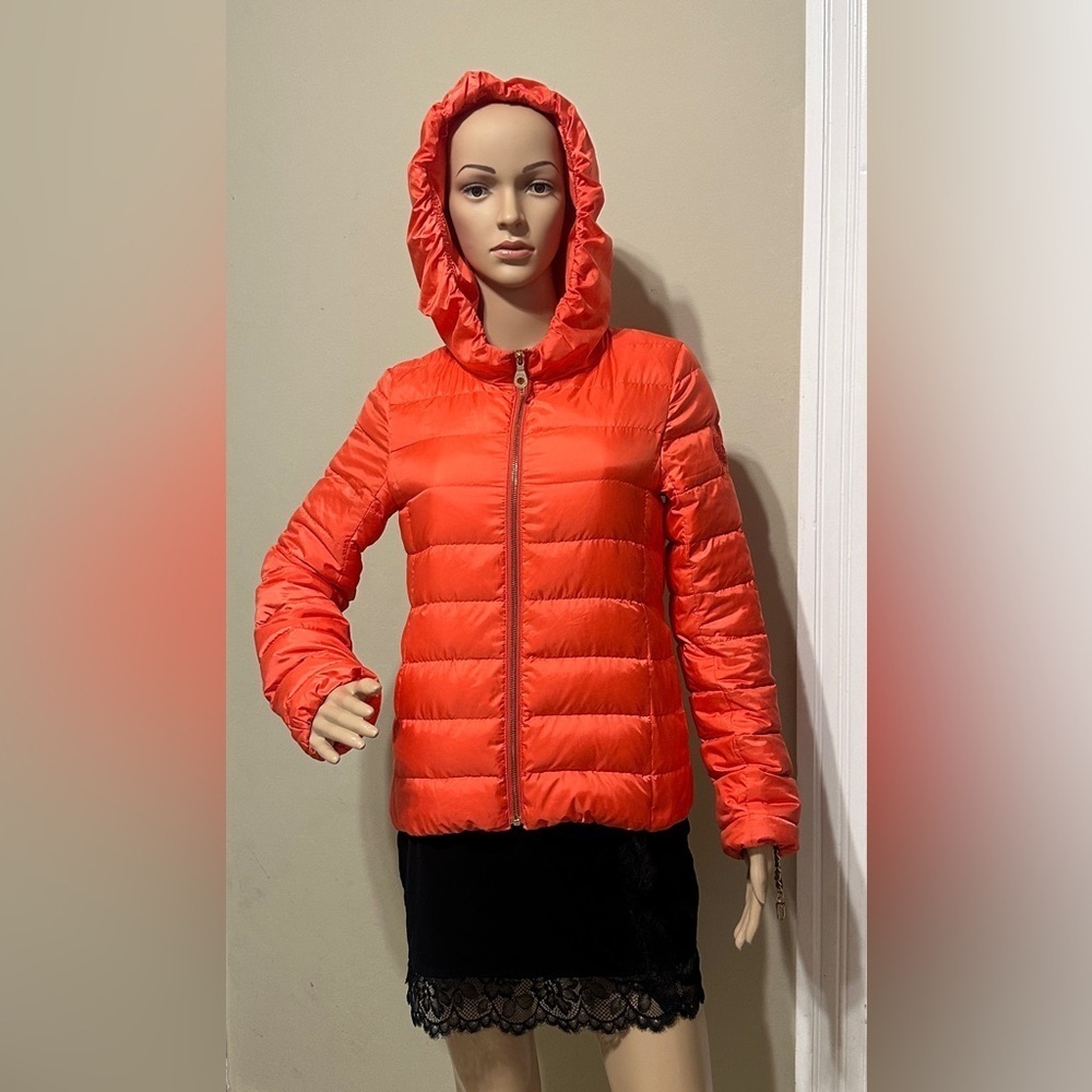 Burberry Blue Label Women's Orange Puffer Jacket - Picture 4 of 10
